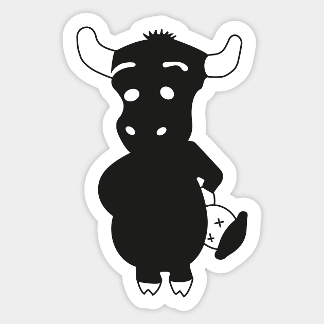 Antitaurino Sticker by Gabriel Pastor Store